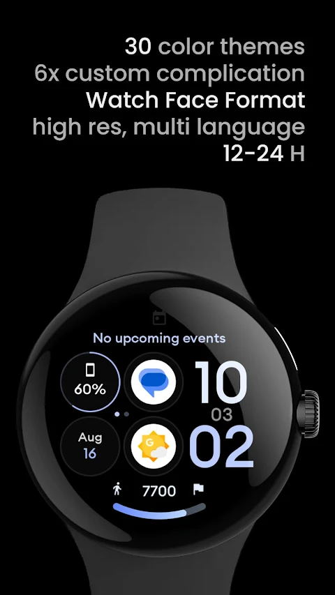 Control Dash: Watch face screenshot