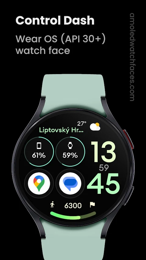 Control Dash: Watch face screenshot
