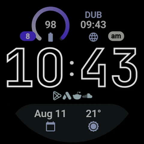 Expressive Watch Face screenshot