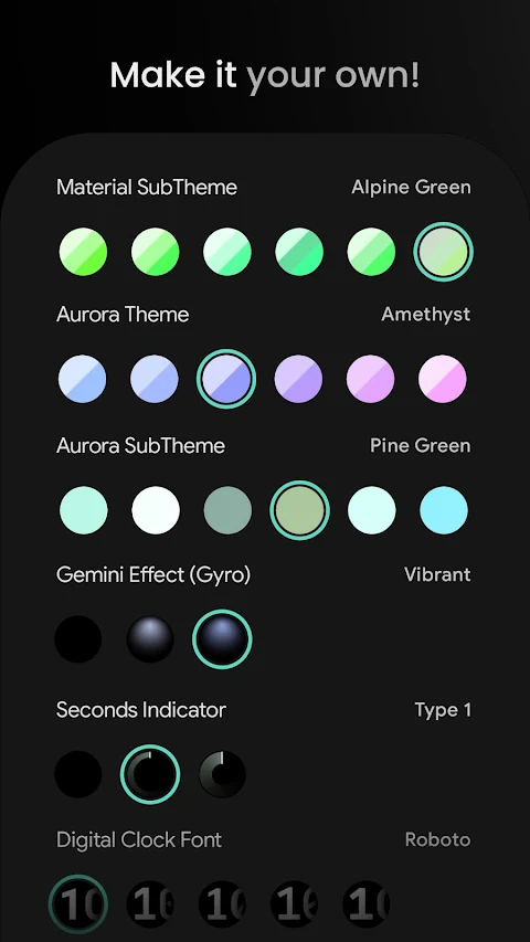 Expressive Watch Face screenshot