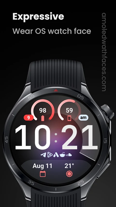 Expressive Watch Face screenshot