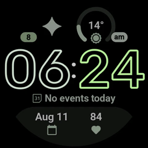 Expressive Watch Face screenshot