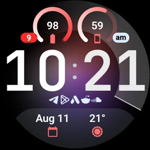 Expressive Watch Face screenshot