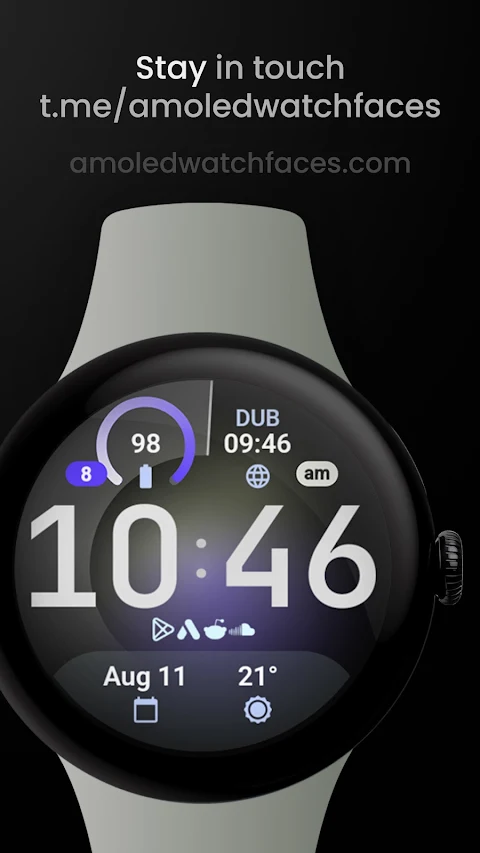 Expressive Watch Face screenshot