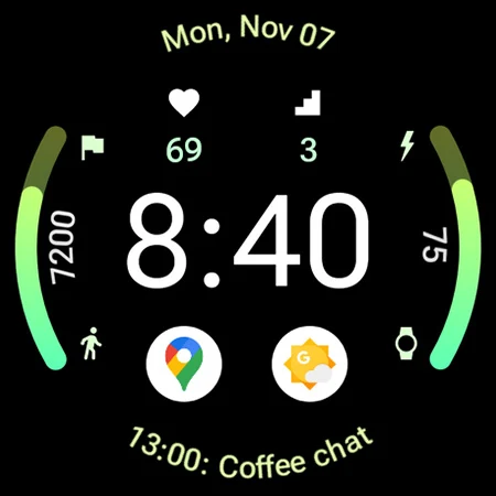 Fit X Watch Face screenshot
