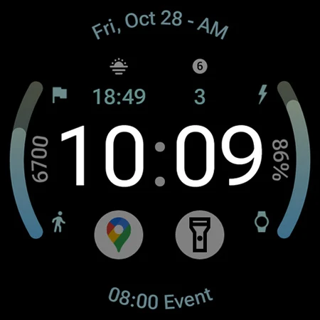 Fit X Watch Face screenshot