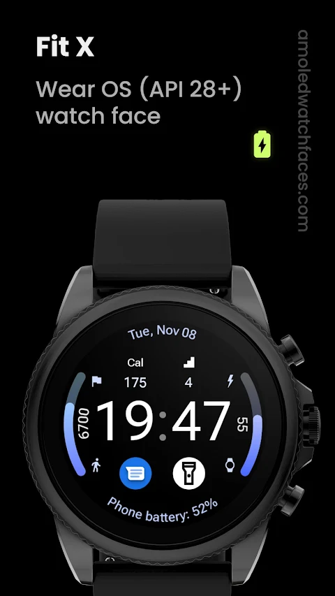 Fit X Watch Face screenshot