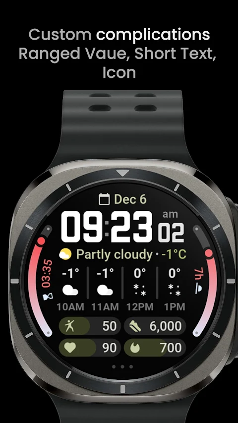 Weather Forecast Watch Face screenshot