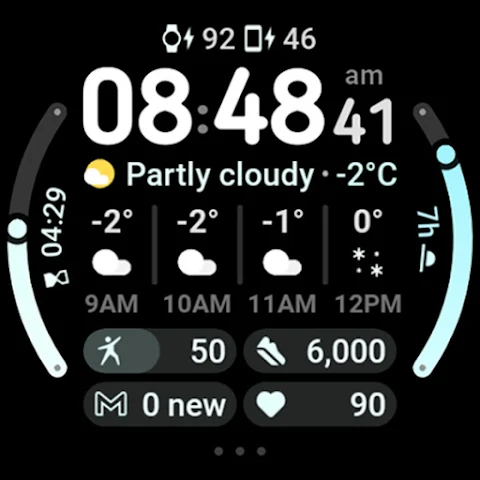 Weather Forecast Watch Face screenshot