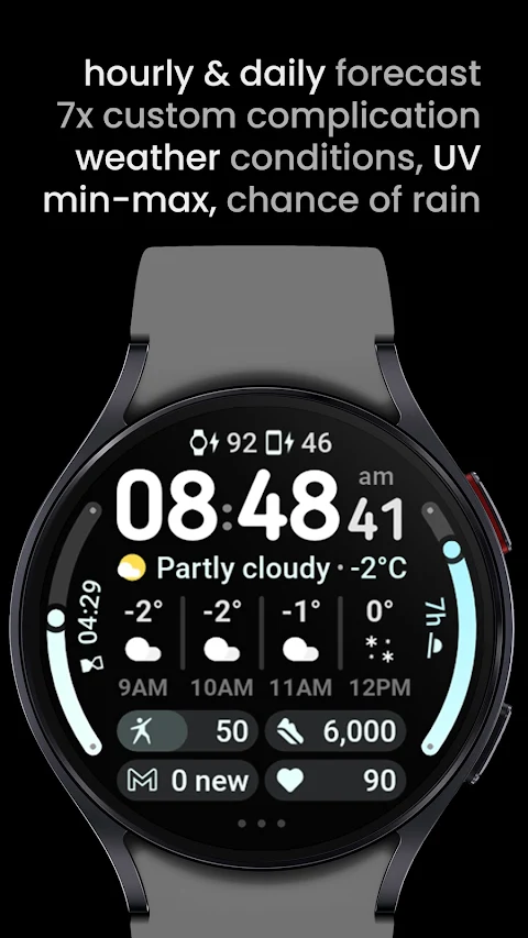Weather Forecast Watch Face screenshot