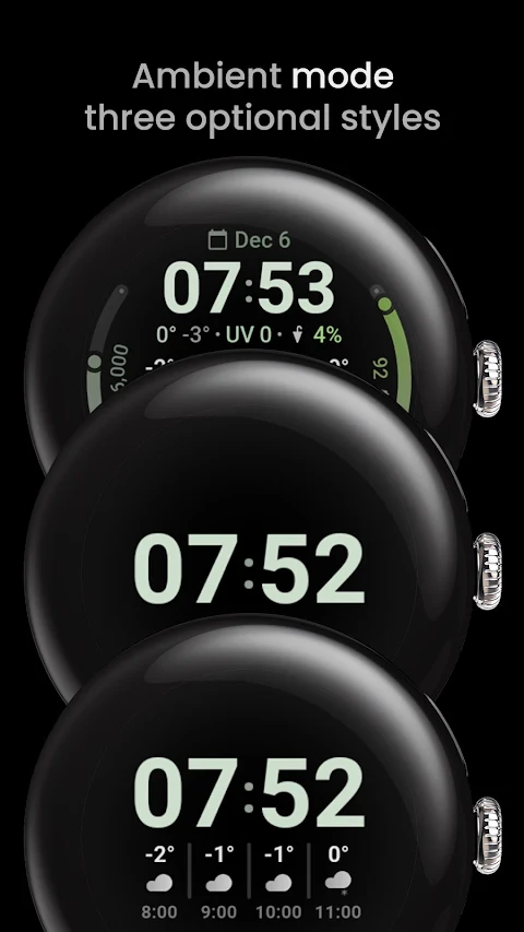 Weather Forecast Watch Face screenshot