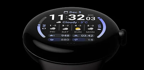 Weather Forecast Watch Face screenshot
