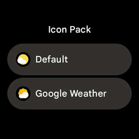 Weather Forecast Watch Face screenshot