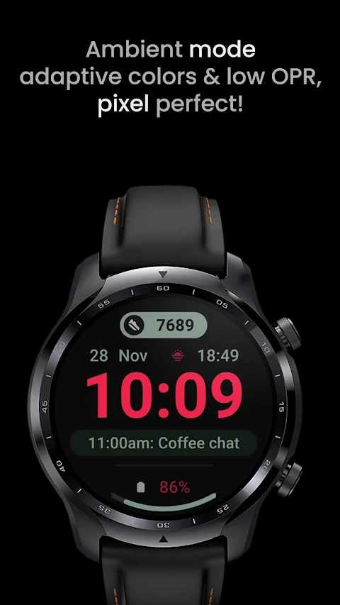Glance X: Watch face screenshot