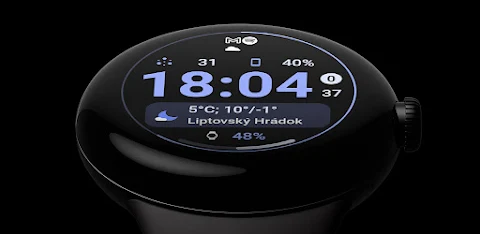 Glance X: Watch face screenshot