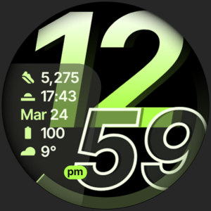 Glide Watch Face