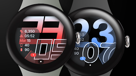 Glide Watch Face screenshot
