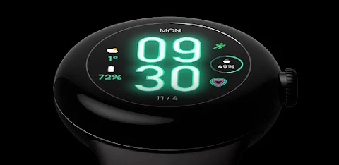 Glow Digital: Watch face screenshot