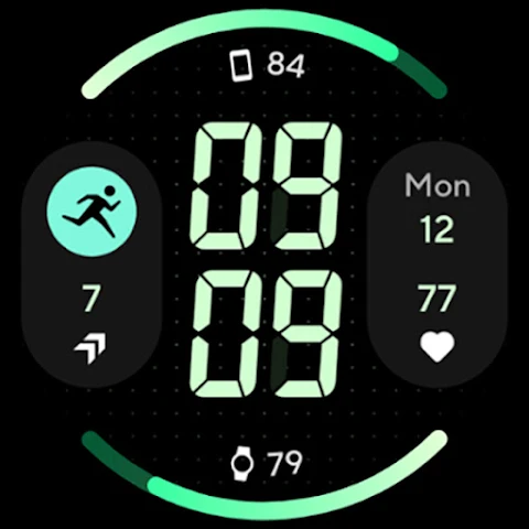 Horizon 9: Watch face screenshot