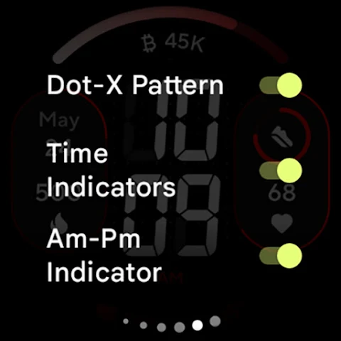 Horizon 9: Watch face screenshot