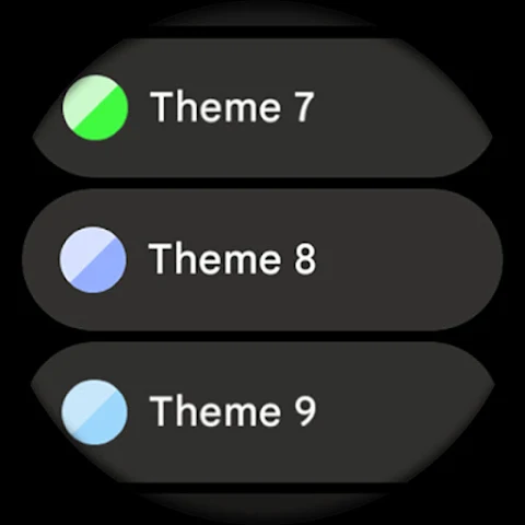 Horizon 9: Watch face screenshot