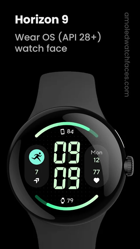 Horizon 9: Watch face screenshot