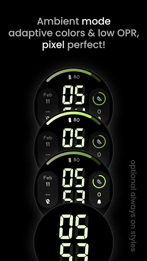 Horizon 9: Watch face screenshot