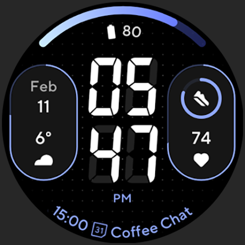Horizon 9: Watch face screenshot
