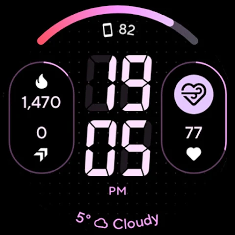 Horizon 9: Watch face screenshot