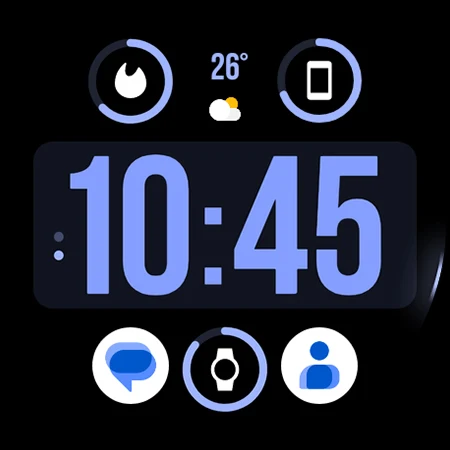 Huge Time Watch Face screenshot