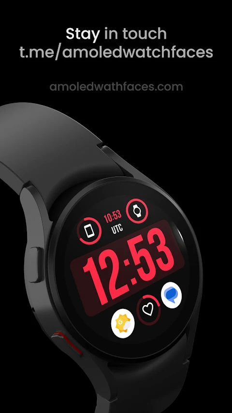 Huge Time Watch Face screenshot