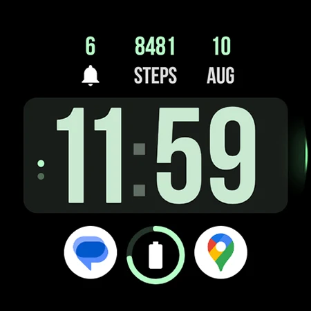 Huge Time Watch Face screenshot