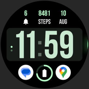 Huge Time Watch Face