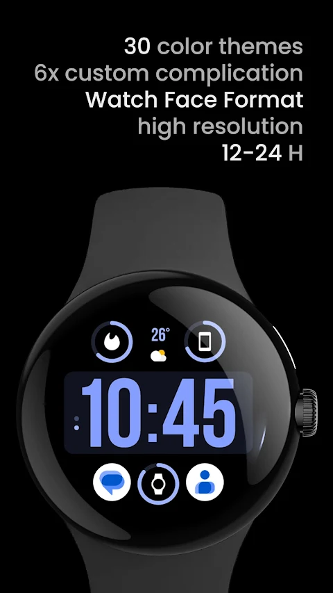 Huge Time Watch Face screenshot