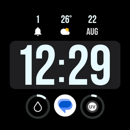 Huge Time Watch Face screenshot