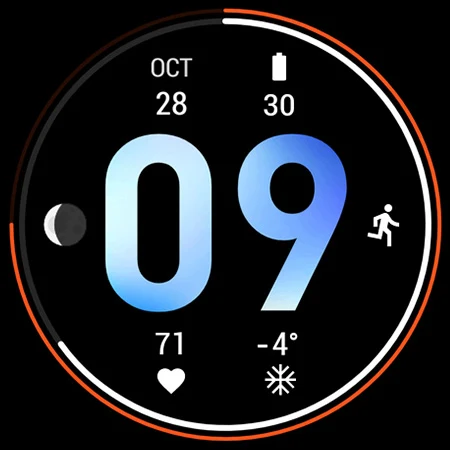 HYB: Watch face screenshot