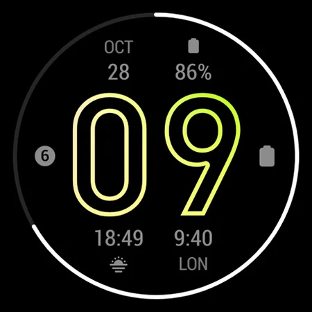 HYB: Watch face screenshot