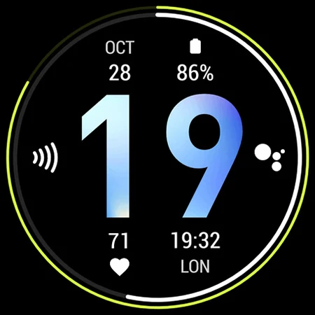 HYB: Watch face screenshot
