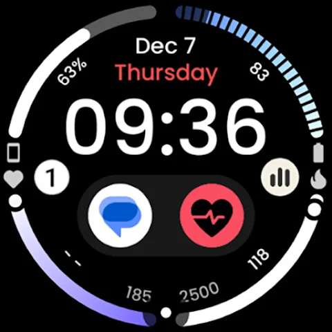 InfoGraph 2: Watch face screenshot