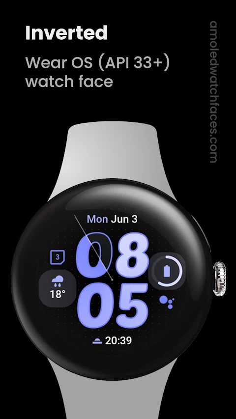 Inverted Watch Face screenshot