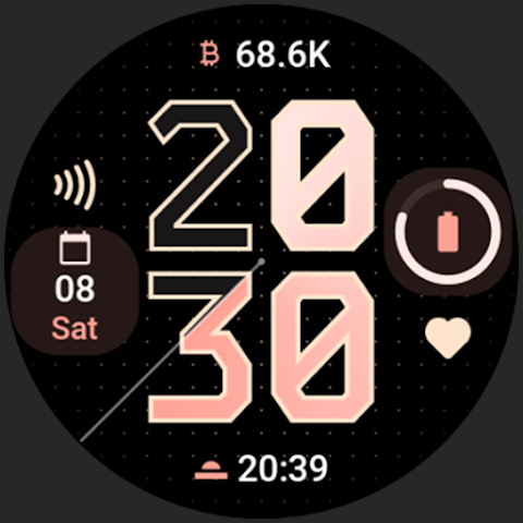 Inverted Watch Face screenshot