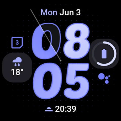 Inverted Watch Face screenshot