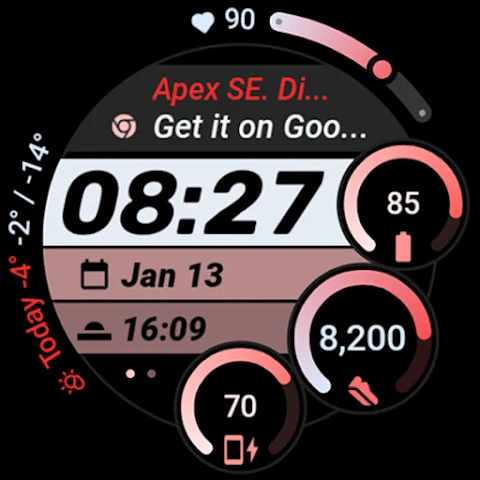 Kinetic Watch Face screenshot