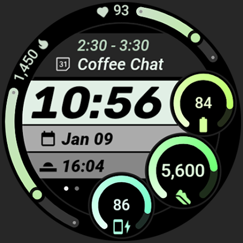 Kinetic Watch Face screenshot