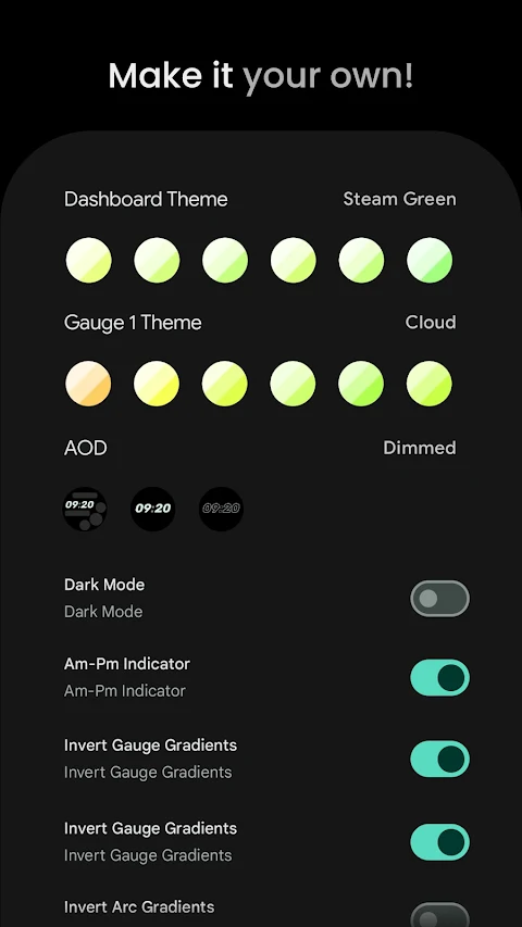 Kinetic Watch Face screenshot