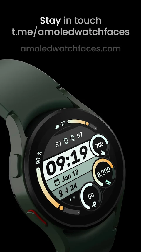Kinetic Watch Face screenshot
