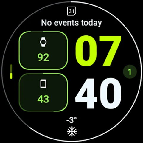 Manager Watch Face screenshot