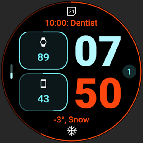 Manager Watch Face screenshot