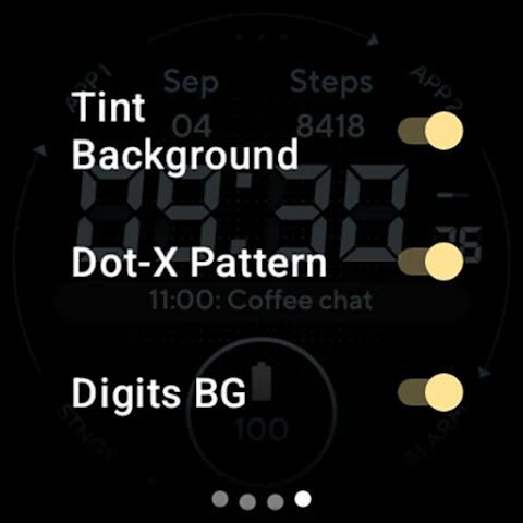 Marine Digital: Watch face screenshot
