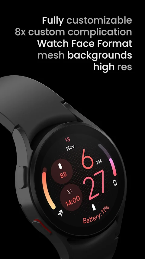 Material You 2: Watch face screenshot